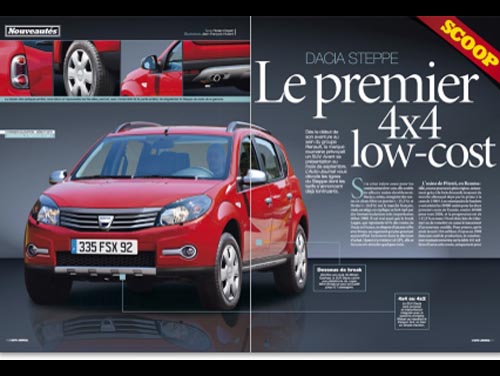 Fata de Dacia Sandero